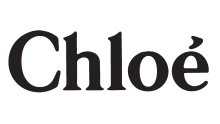 Logo officiel de Chloé, maison de mode française spécialisée dans le prêt-à-porter, les accessoires et les lunettes de luxe pour femme