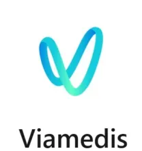 Logo officiel Viamedis, plateforme de gestion du tiers payant en santé, partenaire des mutuelles et professionnels de santé en France
