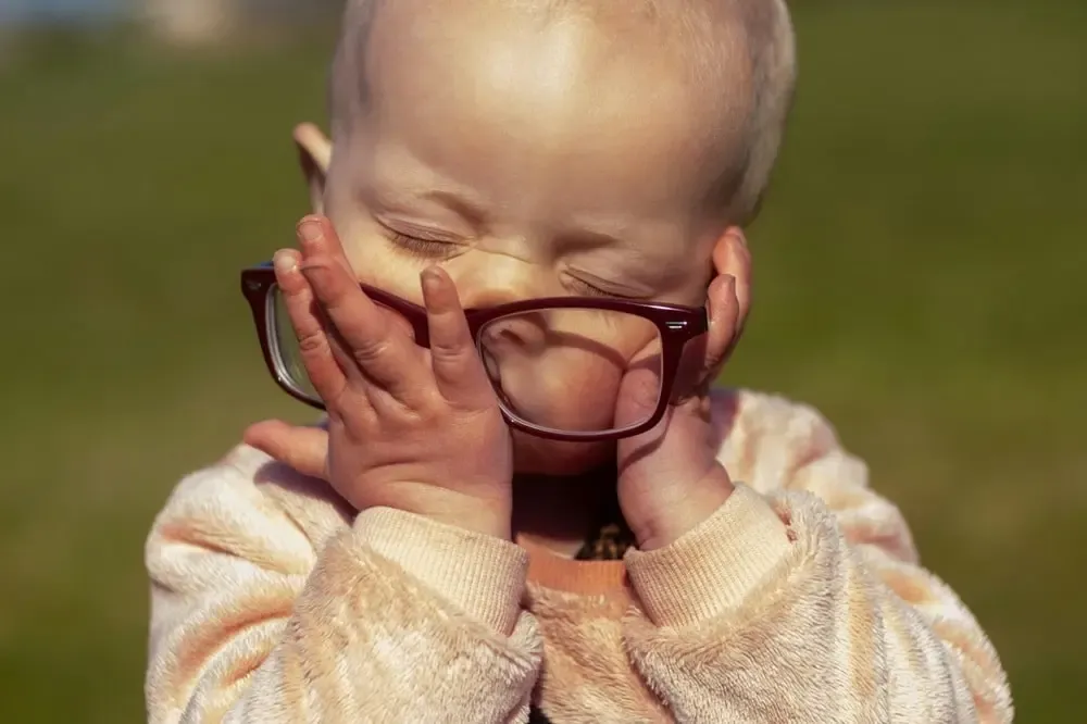 lunettes bébé ou enfant hypermétrope