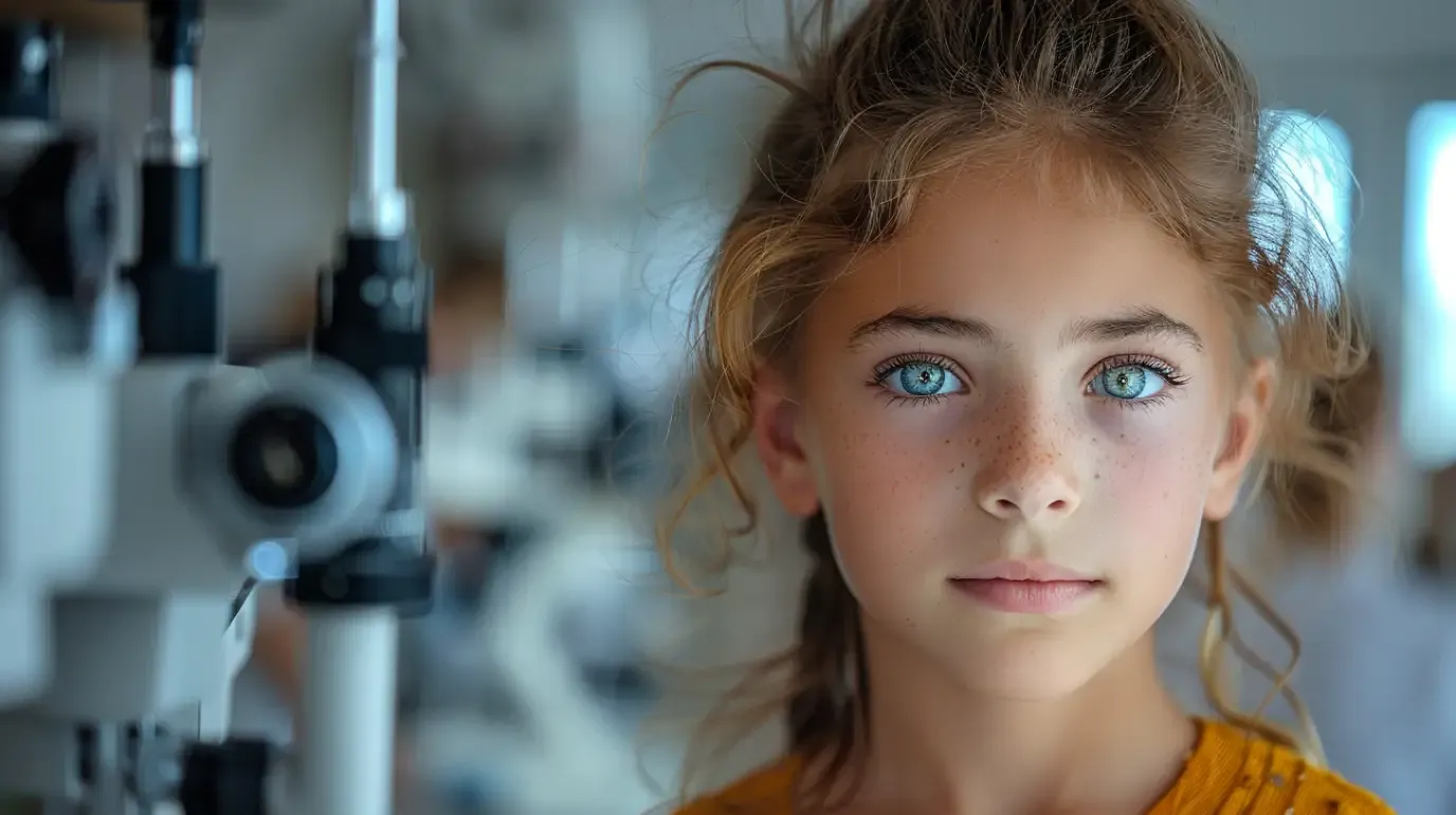 examen de vue pour enfant hypermétrope